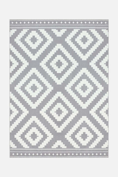 Scandi Grey Rug - Teppana