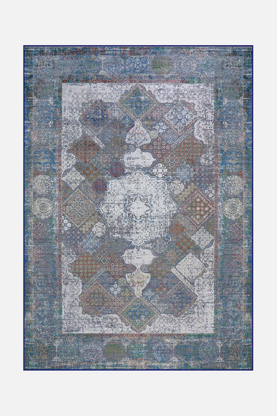Duva Teal Rug - Teppana
