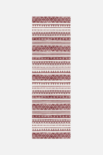 Ikat Maroon Rug - Teppana