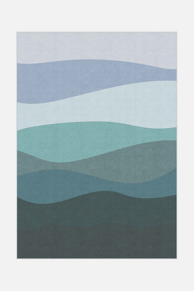 Ocean Sapphire Rug - Teppana