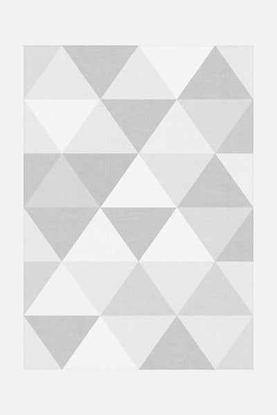 Pyramid Grey Rug - Teppana