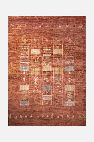 Balu Mocha Rug - Teppana