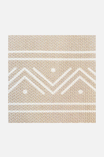 Outdoor Aztec Cream Rug: Modern Pattern in Subtle Colours | Teppana ...
