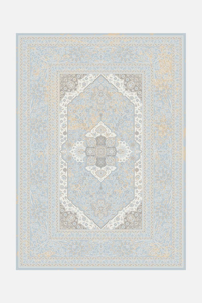 Mahan Dove Grey Rug - Teppana