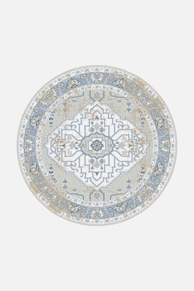 Yalda Dove Grey Rug - Teppana