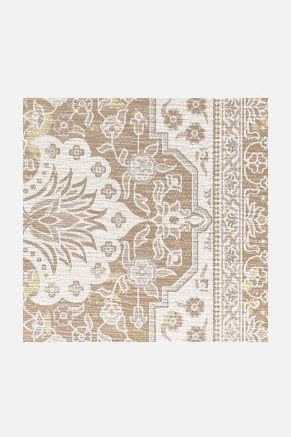 Mahan Walnut Rug: Classic Design in Brown Tones | Teppana – Teppana UK