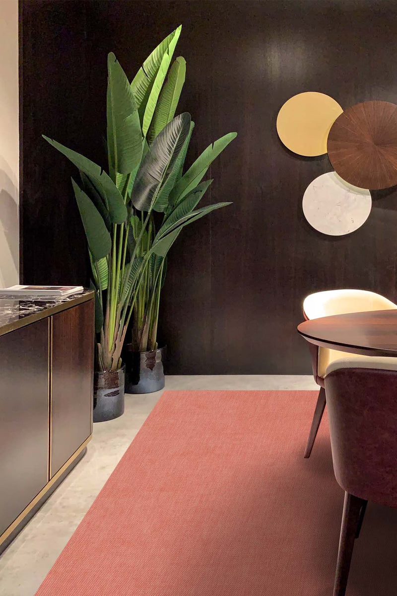 Jute-Touch Mono Sapphire Rug: Monochromatic design in a unique colour ...