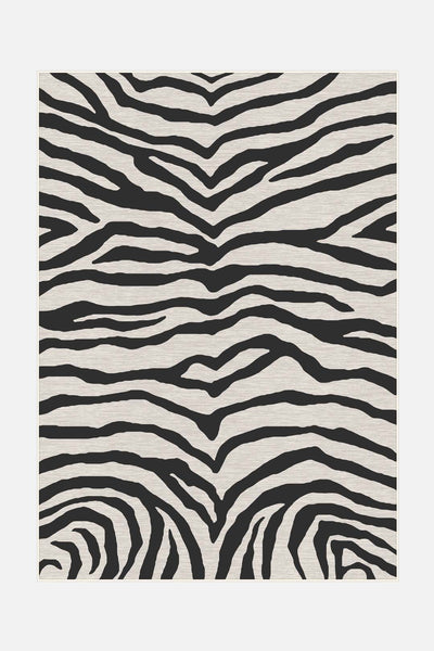 Zebra Natural Rug - Teppana
