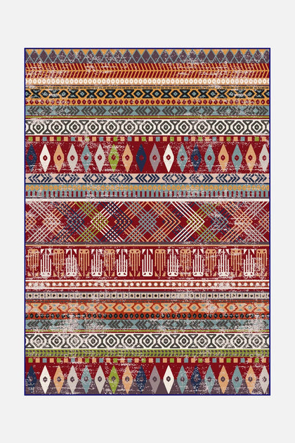 Mila Coloured Rug: Classic and Colourful Design | Teppana – Teppana UK