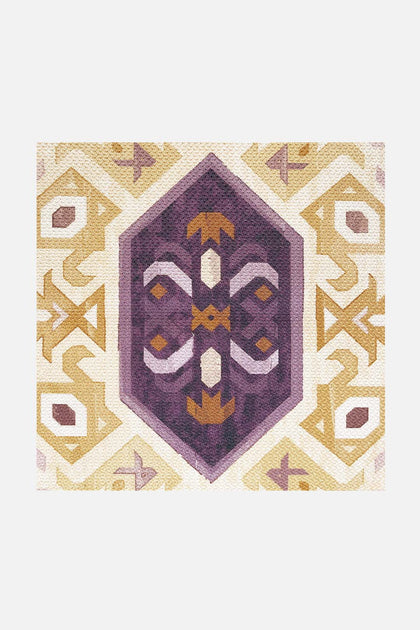 Lavender Rug Pattern Outdoor Oasis Lavender Rug: Dreamy Lavender Tones in Elegant Pattern ...