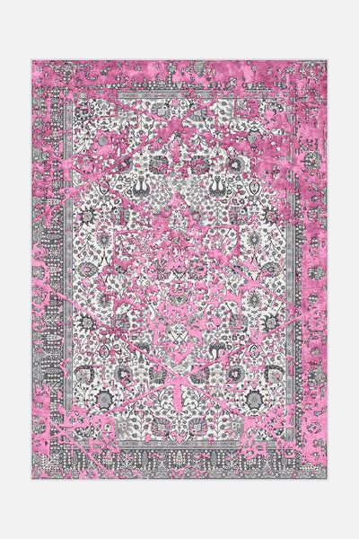 Alena Pink Rug - Teppana