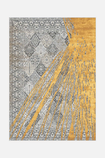 Inga Gold Rug - Teppana