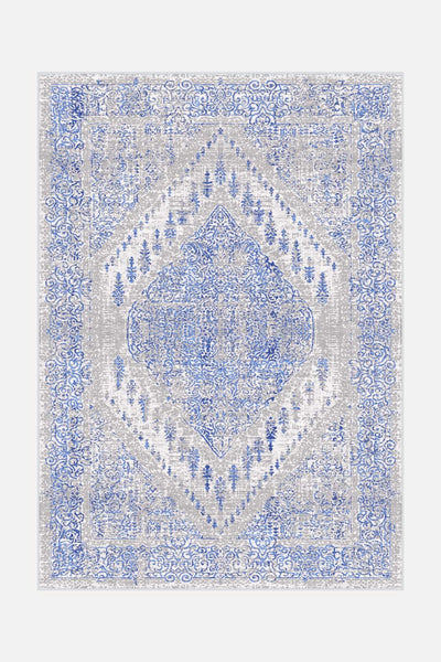 Lina Blue Rug - Teppana