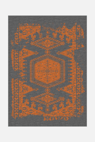Lynn Orange Rug - Teppana