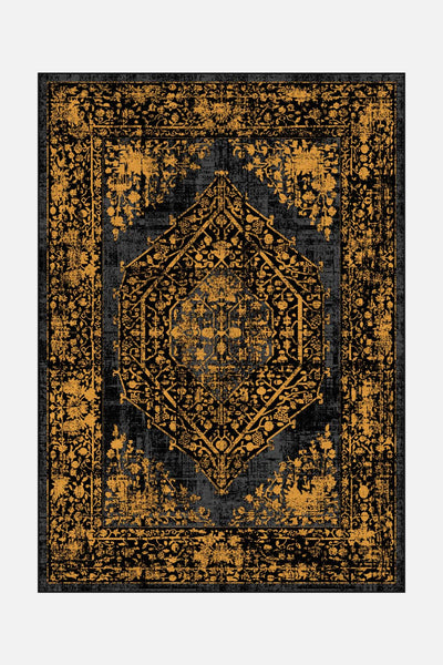 Nero Gold Rug - Teppana