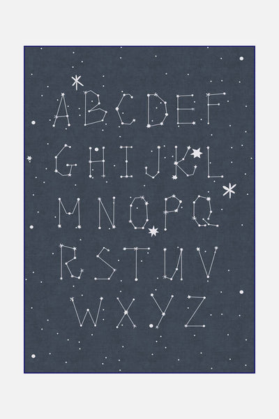 Star Alphabet Rug - Teppana