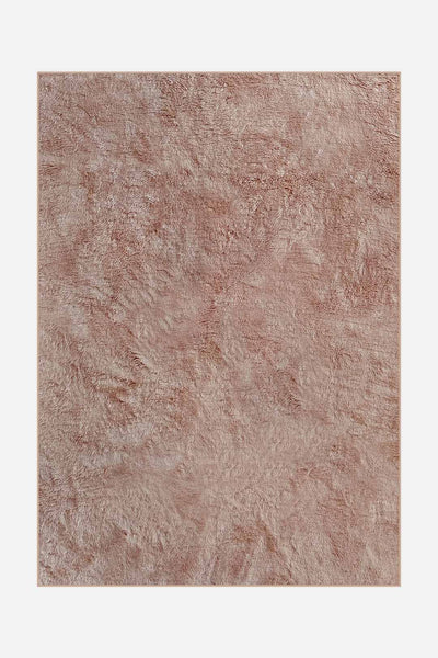 Plush Mono Blush Rug - Teppana