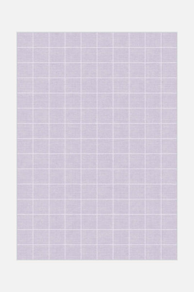 Retro Lilac Rug - Teppana