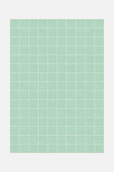 Retro Mint Rug - Teppana