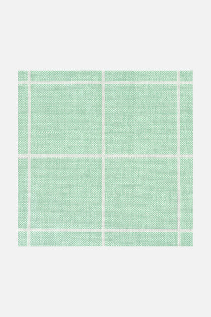 Retro Mint Rug: Monochrome Design with Subtle Checkered Pattern ...
