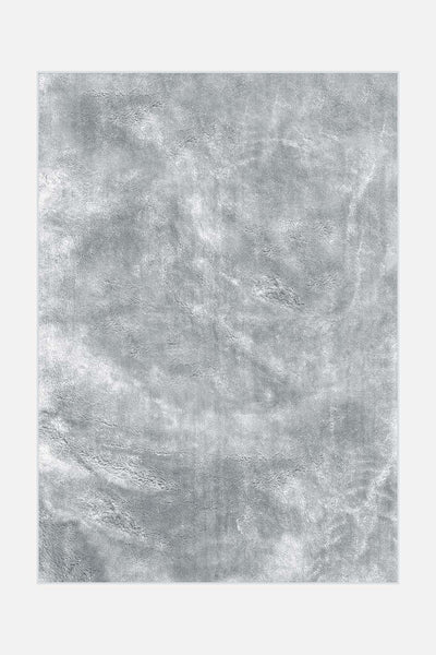Shaggy Mono Smoky Quartz Rug - Teppana