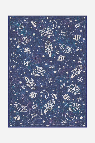 Hello Kitty Zodiac Galaxy Rug - Teppana