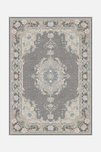 Hello Kitty Orient Grey Rug - Teppana