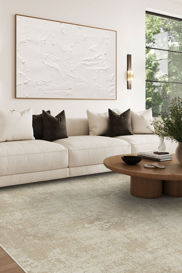 Ash Beige Rug | Soft vintage elegance | Teppana – Teppana UK