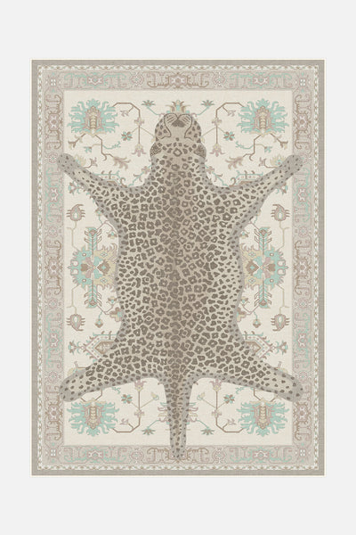  Leopard Beige Rug - Teppana