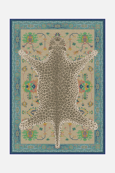  Leopard Colorful Rug - Teppana