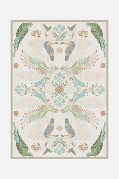 Tropical Birds Nature- Rug - Teppana