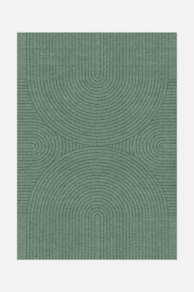 Zen Green Rug - Teppana