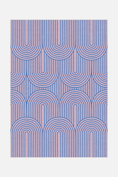 Woge Lilac Rug - Teppana