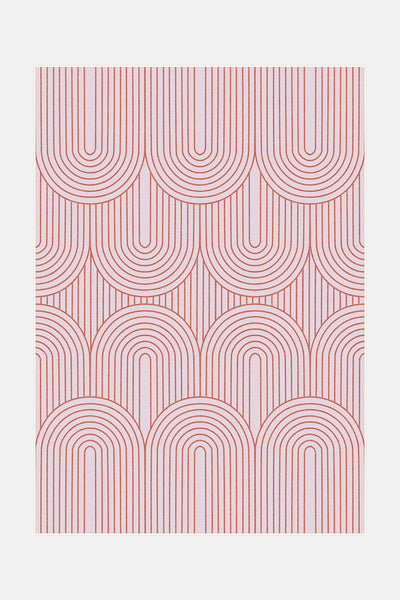 Woge Rose Rug - Teppana