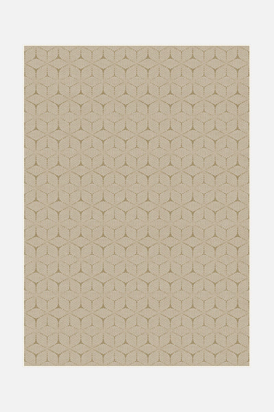 Snowflake Dance Almond Rug - Teppana
