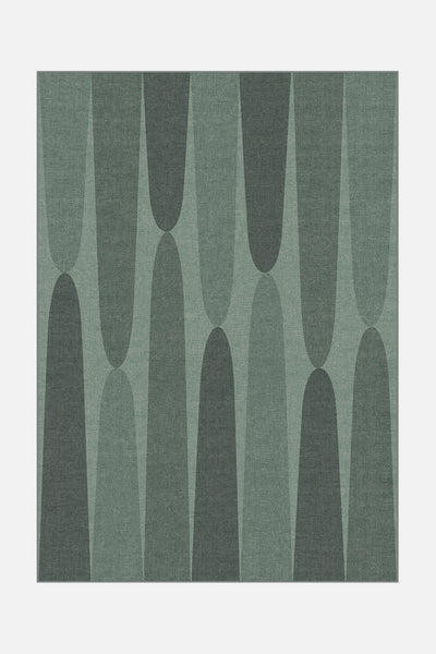Ria Forest Green Rug - Teppana